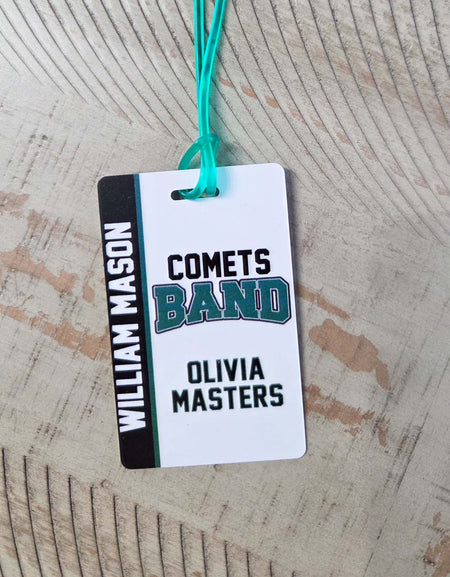 Band Member Student Bag Tag