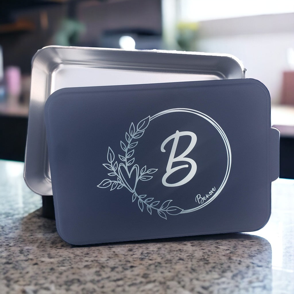 Personalized Kitchen Engraved Aluminum Cake Pan - Main Image