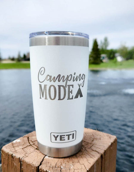 Camping Mode Engraved YETI Tumbler