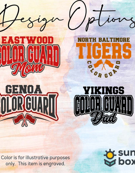 Color Guard - Engraved Polar Camel Tumbler or Water Bottle