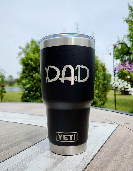 Dad - Tools Engraved YETI Tumbler