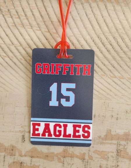 Team Sports Mascot Bag Tag