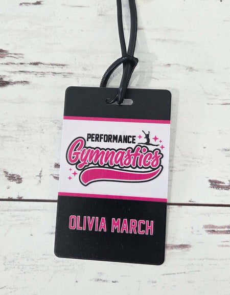 Gymnastics Team Sports Bag Tag3