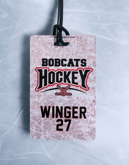 Hockey Team Sports Bag Tag
