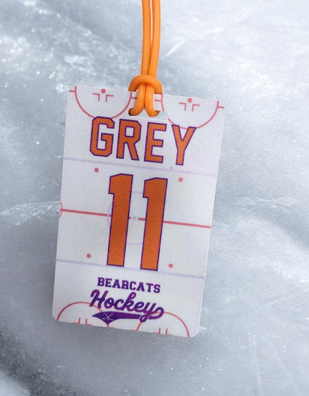 Hockey Team Sports Bag Tag