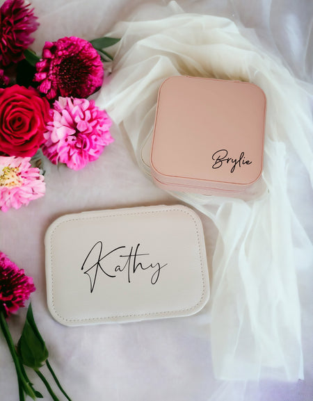 Personalized Travel Jewelry Cases by Sunny Box