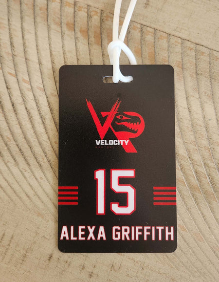 Personalized Sports Team Logo Bag Tag, Team Sports