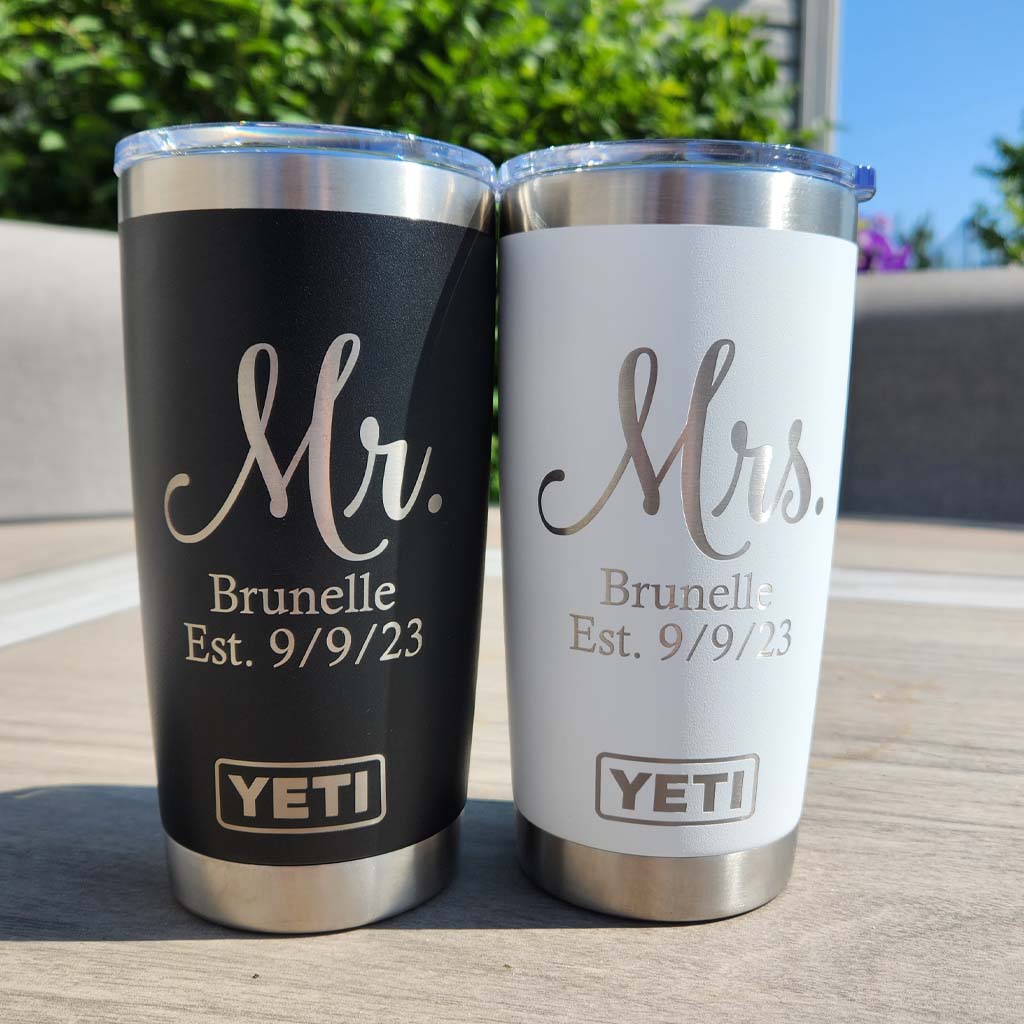 Engraved YETI Tumblers