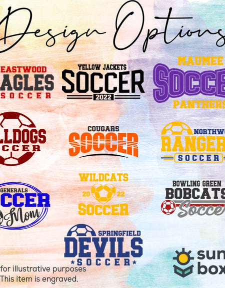 Soccer School Mascot - Engraved Polar Camel Tumbler or Water Bottle