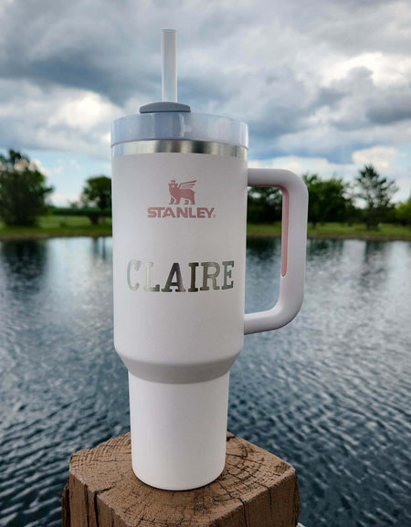 Personalized Engraved Stanley Tumbler