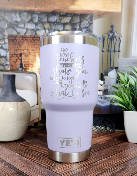 The Best Teachers - Engraved YETI Tumbler