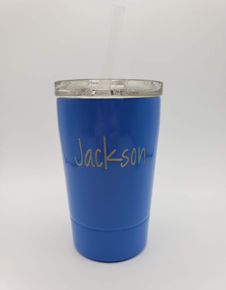 I Am Mermazing - Kids Stainless Steel Tumbler with Lid and Straw