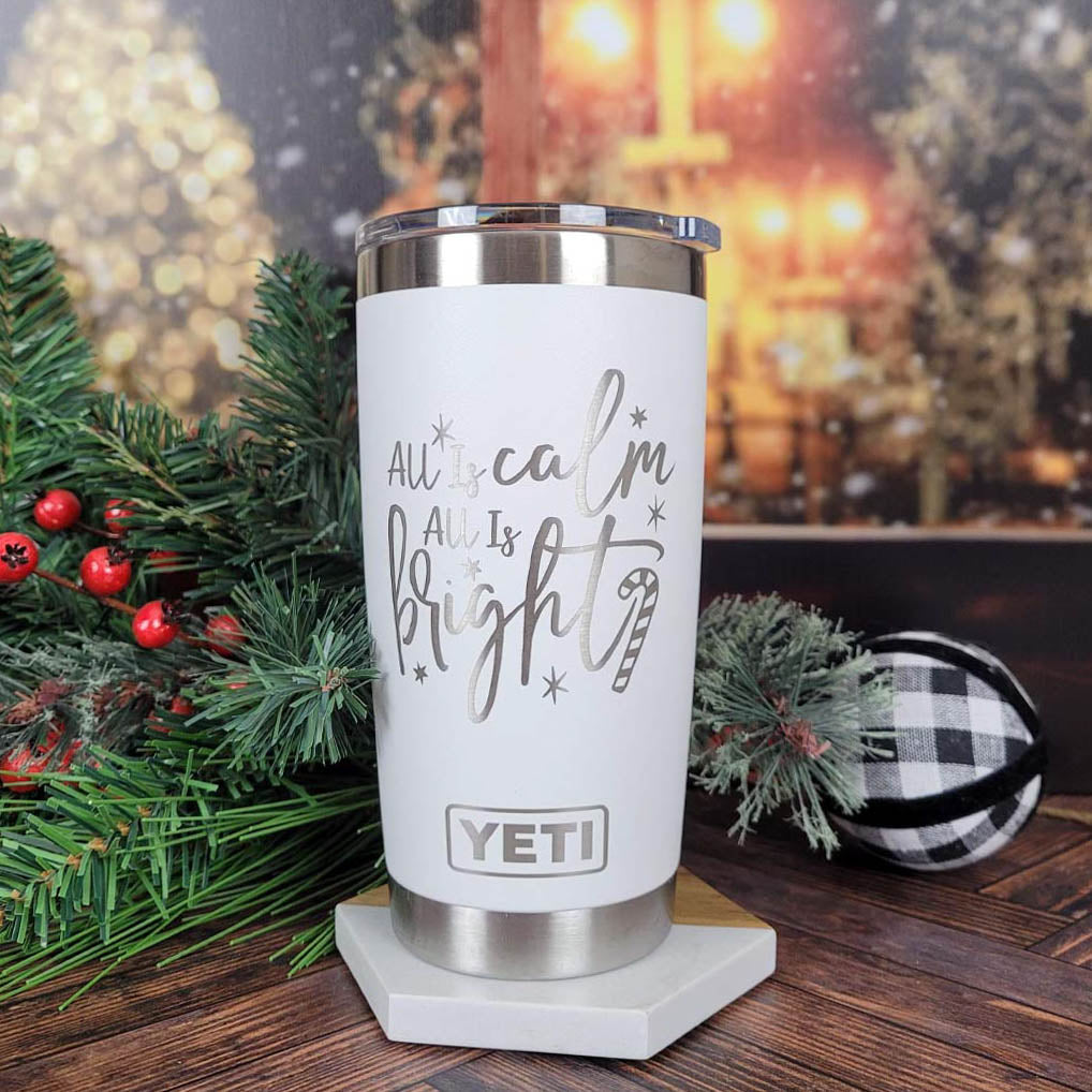 Christmas 40-ounce Tumbler, Most Wonderful Time Christmas 40-ounce Tumbler,  Insulated Tumbler, Custom Tumbler, Insulated Tumbler With Handle 