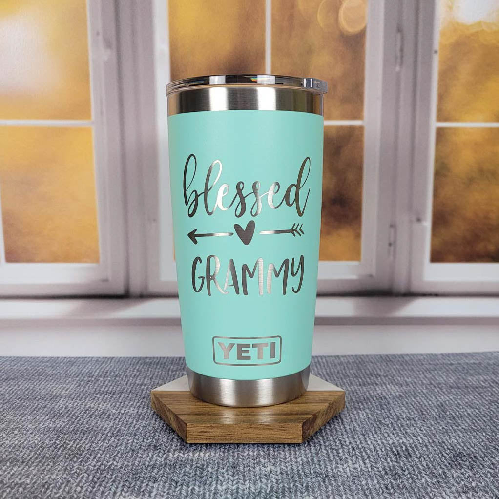 Blessed Grammy Engraved YETI Tumbler