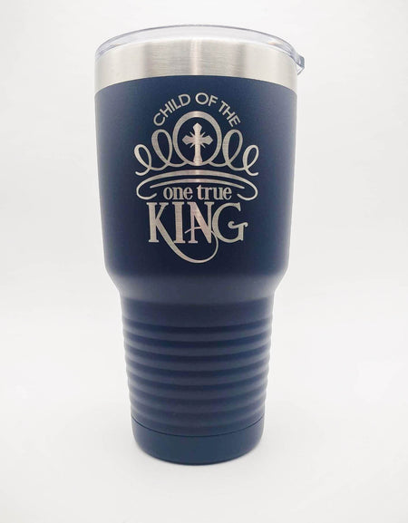 Child of the One True King Christian Engraved Polar Camel Tumbler - Sunny Box