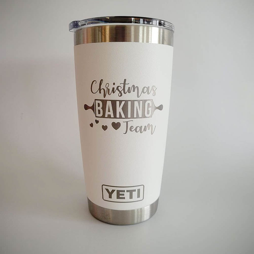 Christmas Baking Team - Engraved Custom Christmas YETI Tumbler – Sunny Box