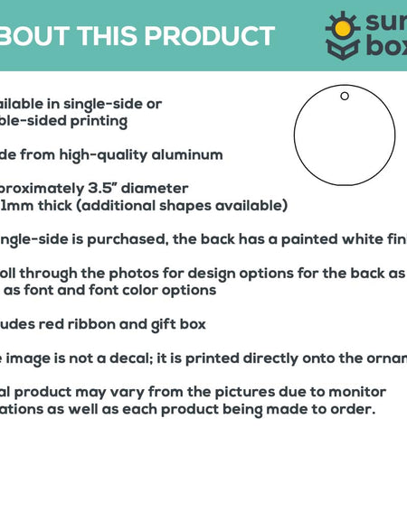 Our First Christmas In Our New Home - Personalized Ornament