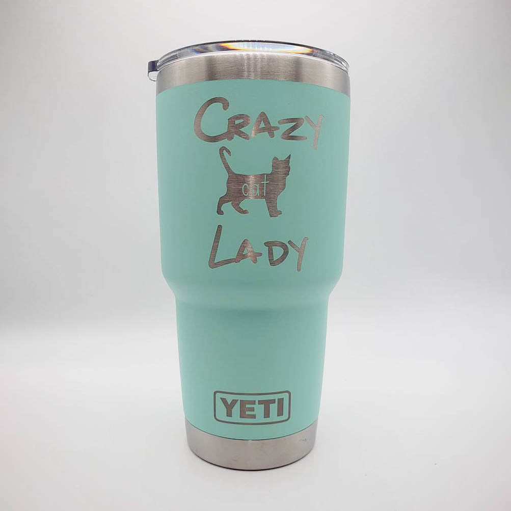 Turns Out – Engraved Stainless Steel Tumbler, Yeti Style Cup, Funny Tumbler  For Mom – 3C Etching LTD