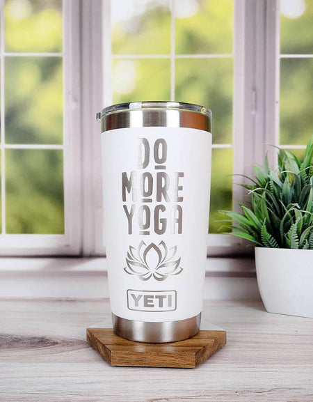 Do More Yoga - Engraved YETI Tumbler