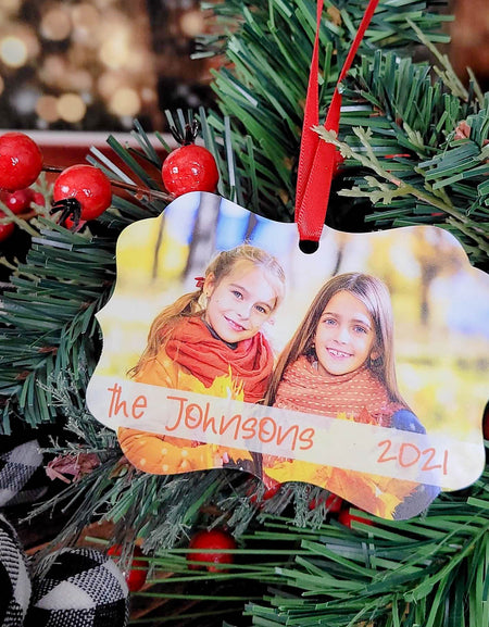 Photo Ornament - Personalized with your own photo!