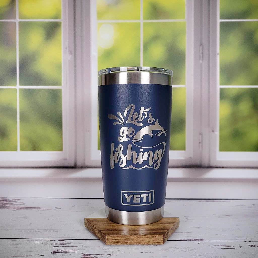Laser Engraved Coffee Lovers YETI® or Polar Camel Insulated Tumbler