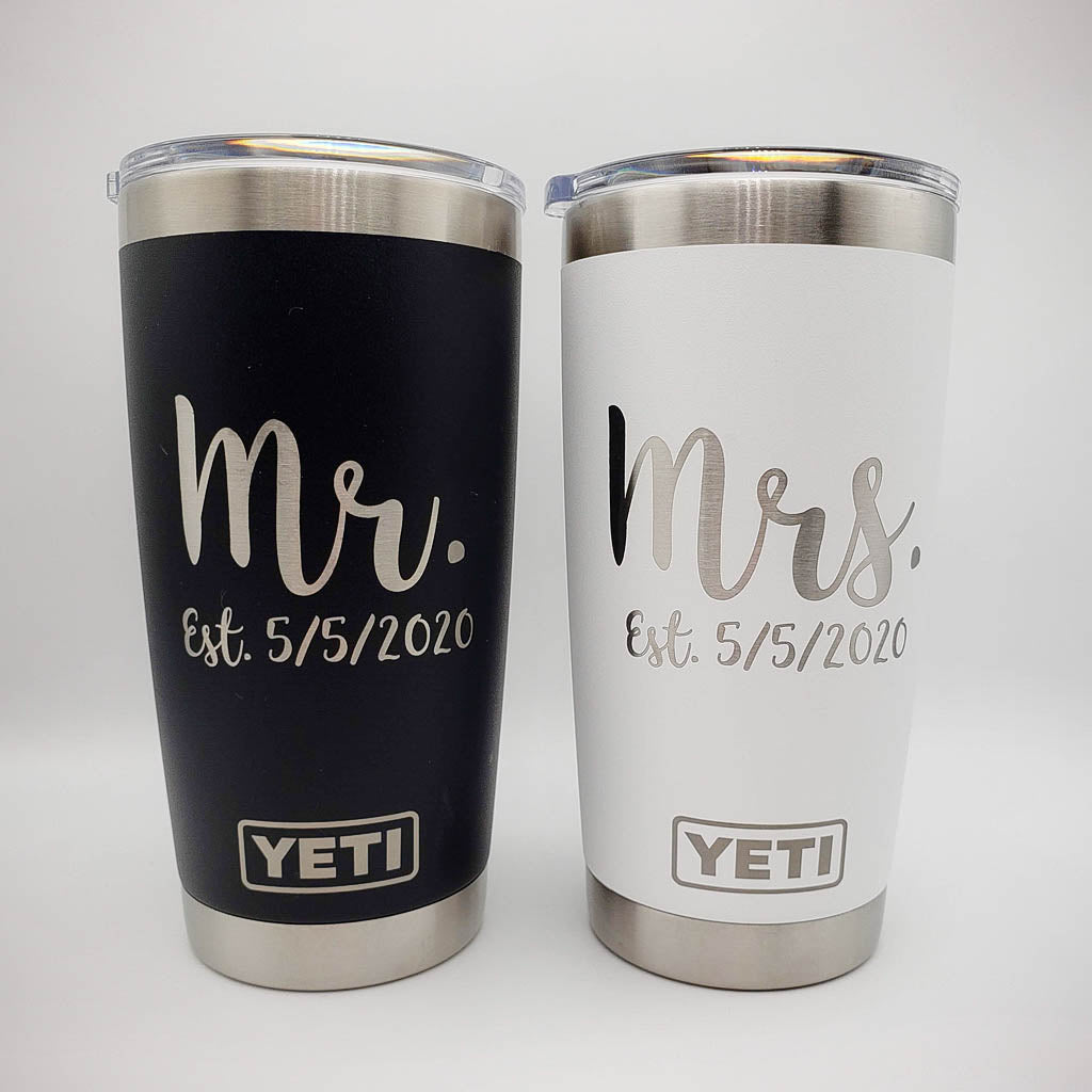 Engraved YETI Tumblers - Main Image