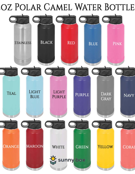 Polar Camel 32oz Water Bottle Colors Sunny Box