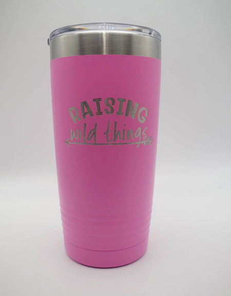 Raising Wild Things Engraved Polar Camel Tumbler