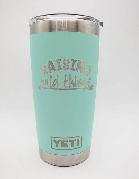 Raising Wild Things Engraved YETI Tumbler