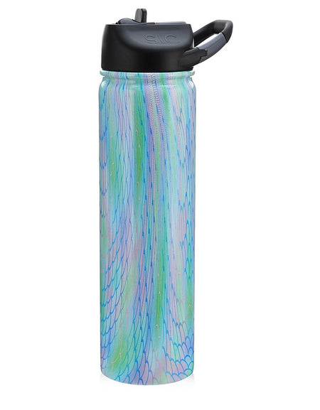 Engraved 27oz SIC Water Bottle Mermaid Scales Sunny Box