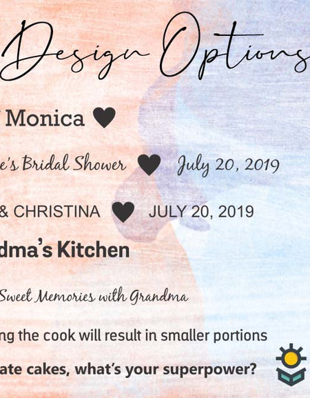 Personalized Engraved Spatula