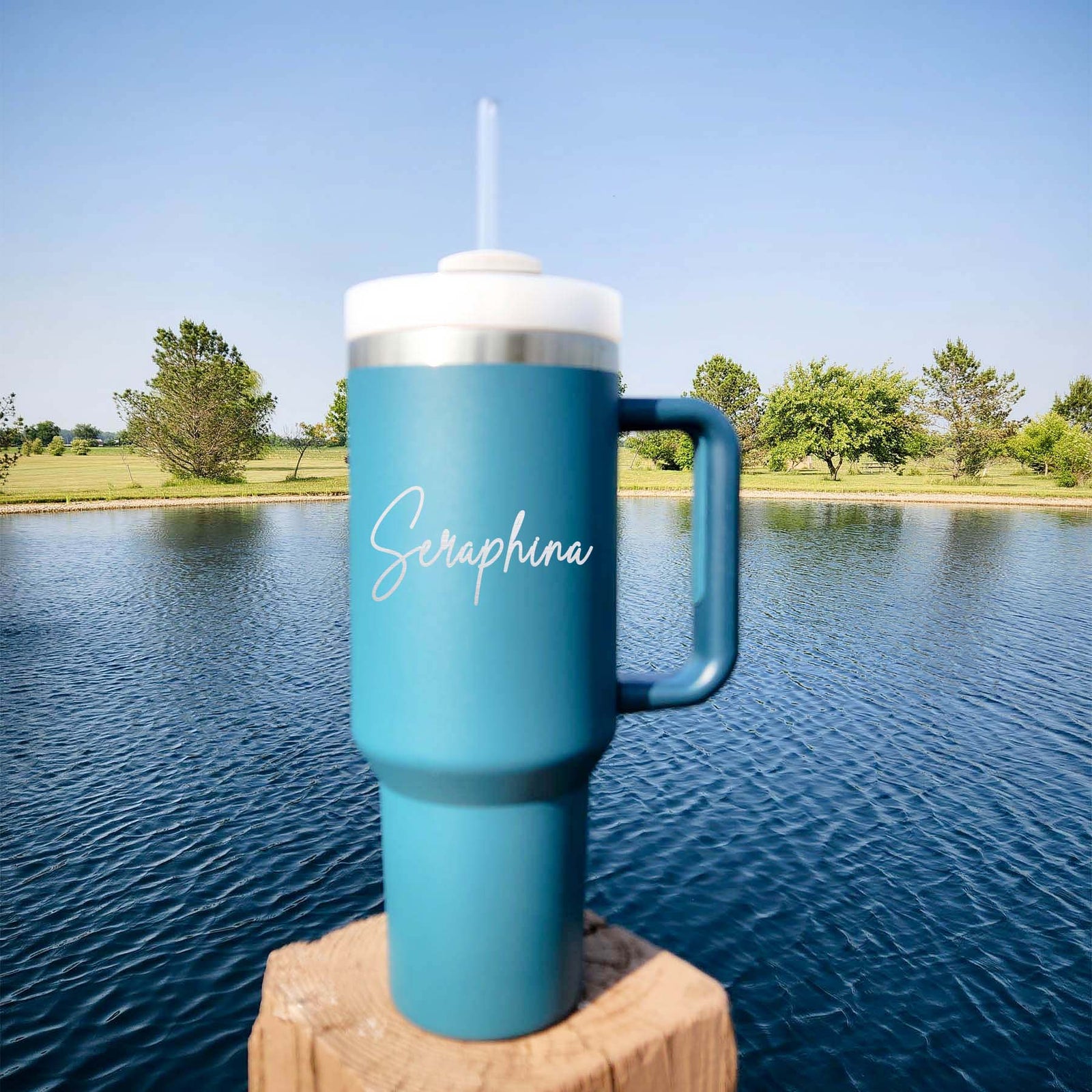 Personalized Engraved 40oz Dupe Tumbler