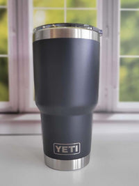 Romans 8:28 Scripture Engraved YETI Tumbler