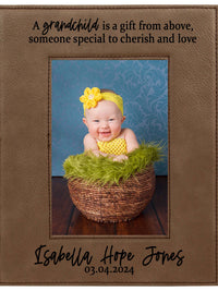 A Grandchild Is A Gift From Above Picture Frame by Sunny Box