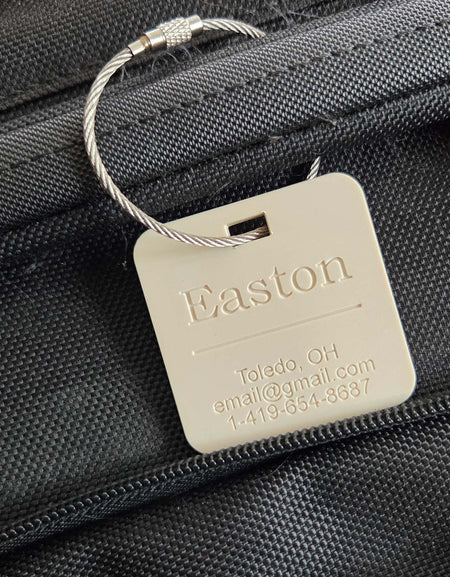 Acrylic Luggage Tag