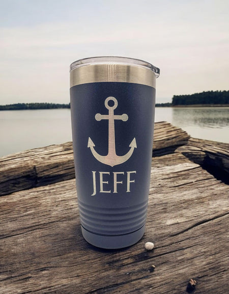 Anchor / Boating Engraved Polar Camel Tumbler