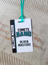 Band Member Student Bag Tag