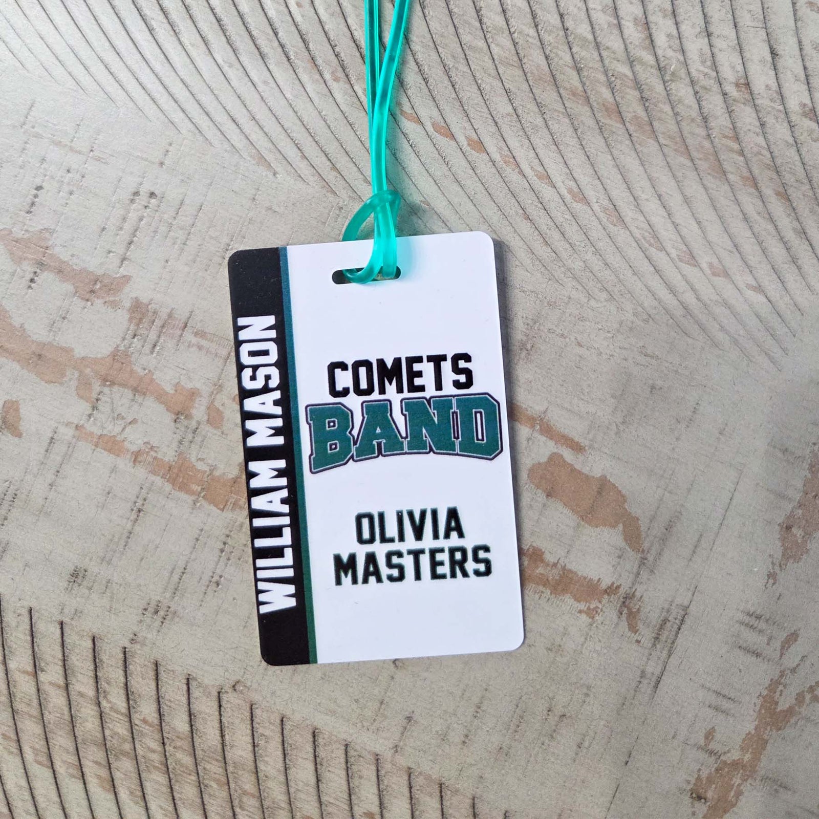 Band Member Student Bag Tag