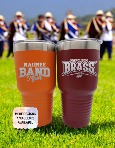 Band / Twirl / Majorette - Engraved Polar Camel Tumbler or Water Bottle