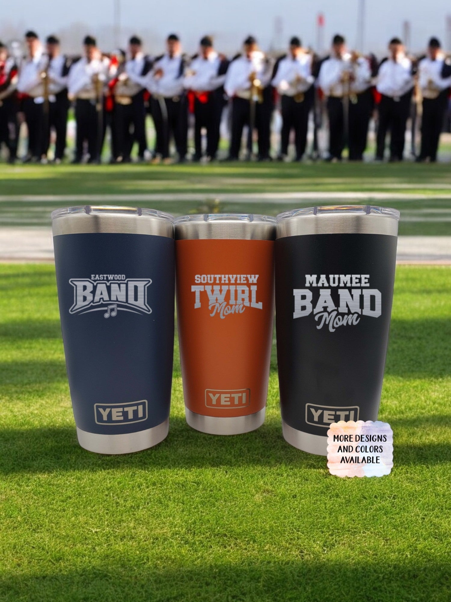 Band / Twirl / Majorette School Mascot - Engraved YETI Tumbler