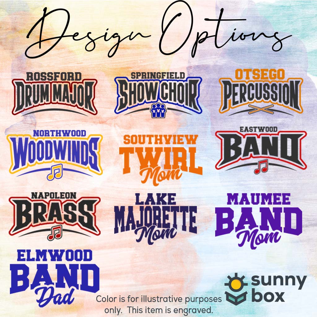 Band / Twirl / Majorette School Mascot - Engraved YETI Tumbler