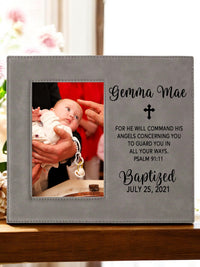 Personalized Custom Baptism Picture Frame by Sunny Box