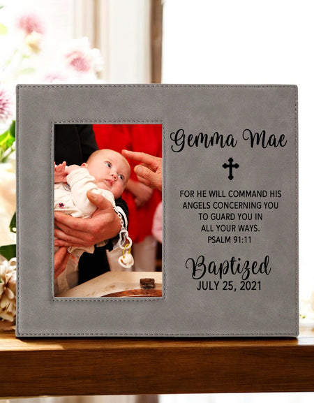 Personalized Custom Baptism Picture Frame by Sunny Box