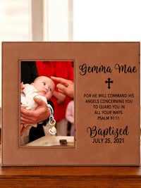 Personalized Custom Baptism Picture Frame by Sunny Box