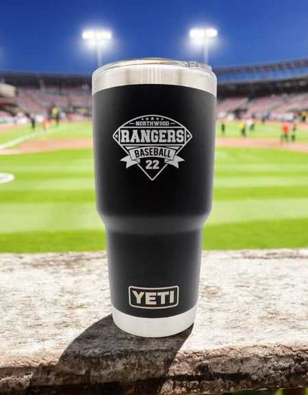 Baseball School Mascot - Engraved YETI Tumbler