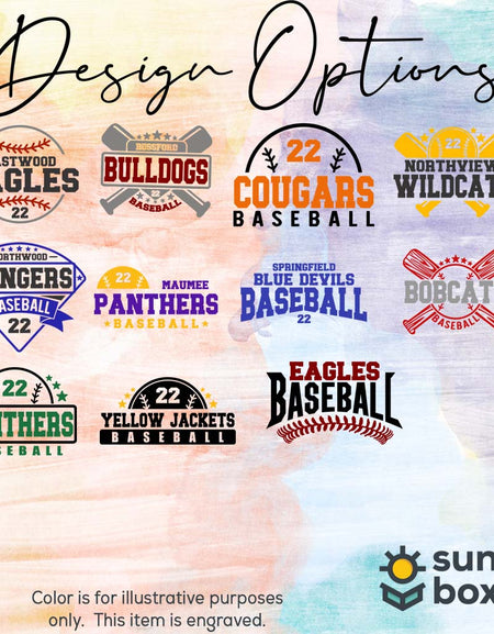 Baseball School Mascot - Engraved Polar Camel Tumbler or Water Bottle