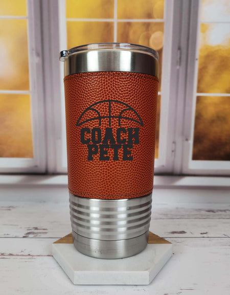 Basketball Coach Engraved Polar Camel Tumbler