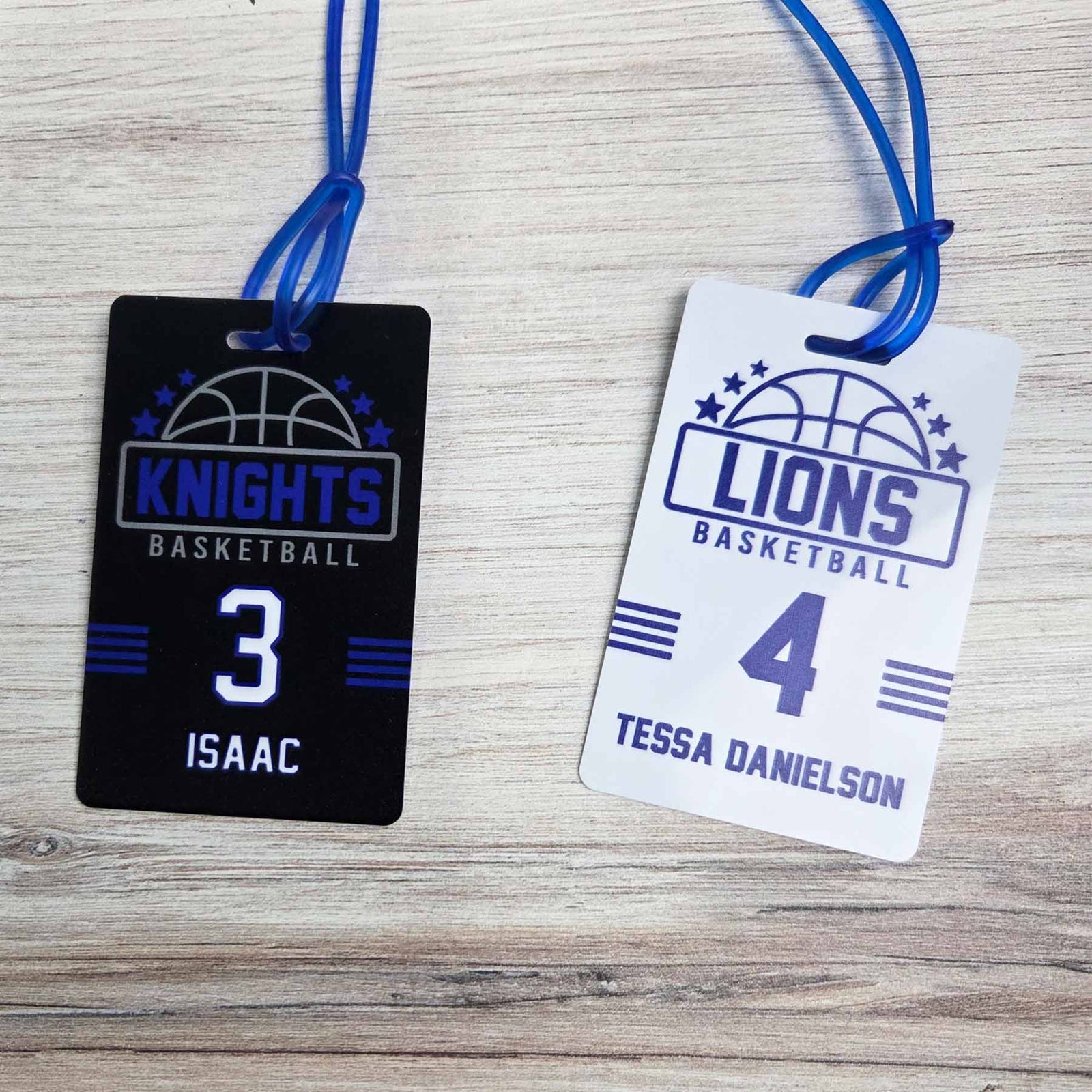 Basketball Team Sports Bag Tag