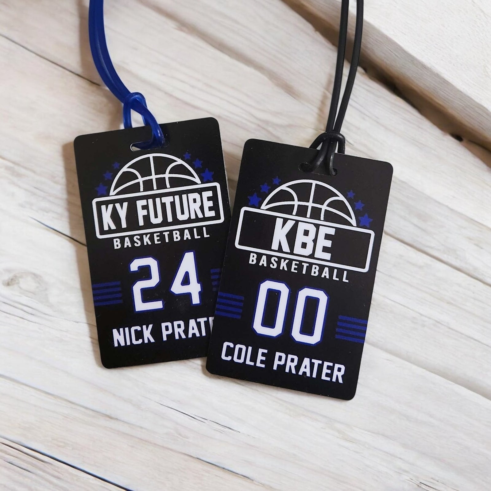 Basketball Team Sports Bag Tag