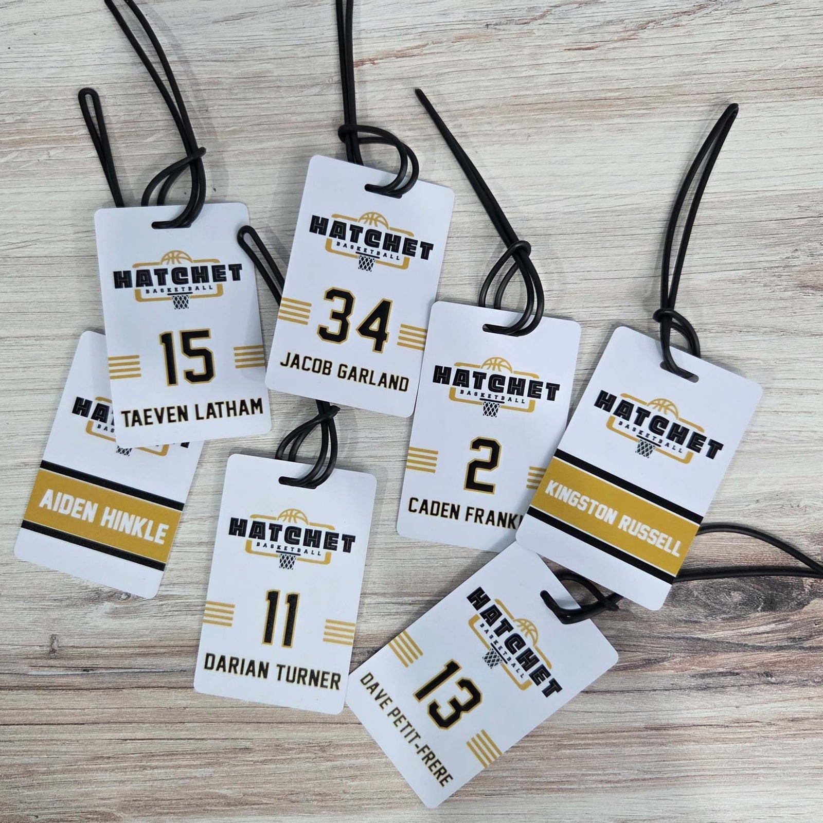 Team Logo Sports Bag Tag